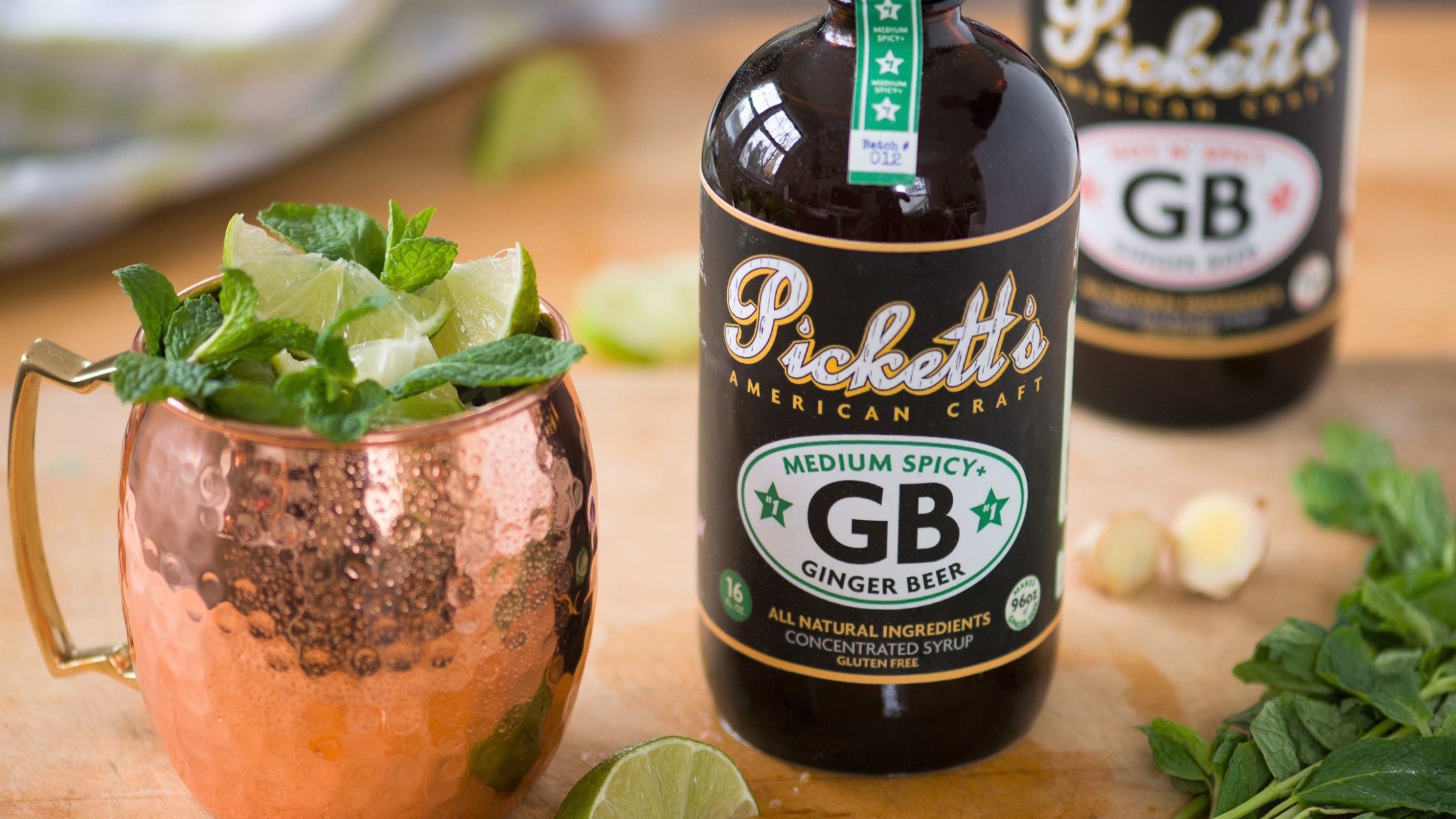 Ginger beer mojito lager